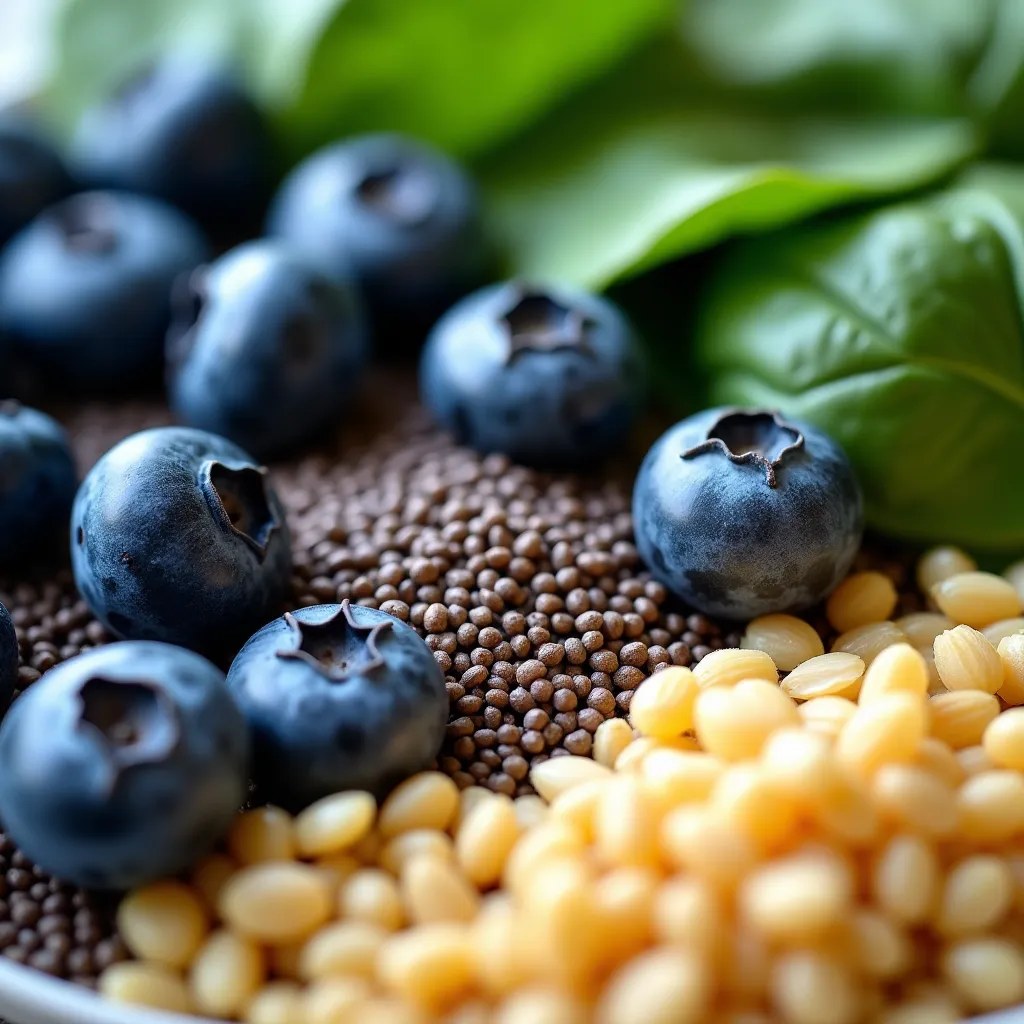 Diverse superalimente aranjate artistic